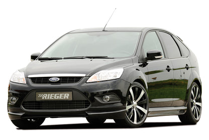 Ford Focus 2 Rieger Seitenschweller  rechts, mit Schacht, mit Ausschnitt, ABS, 
inkl. Montagezubehör, Alugitter