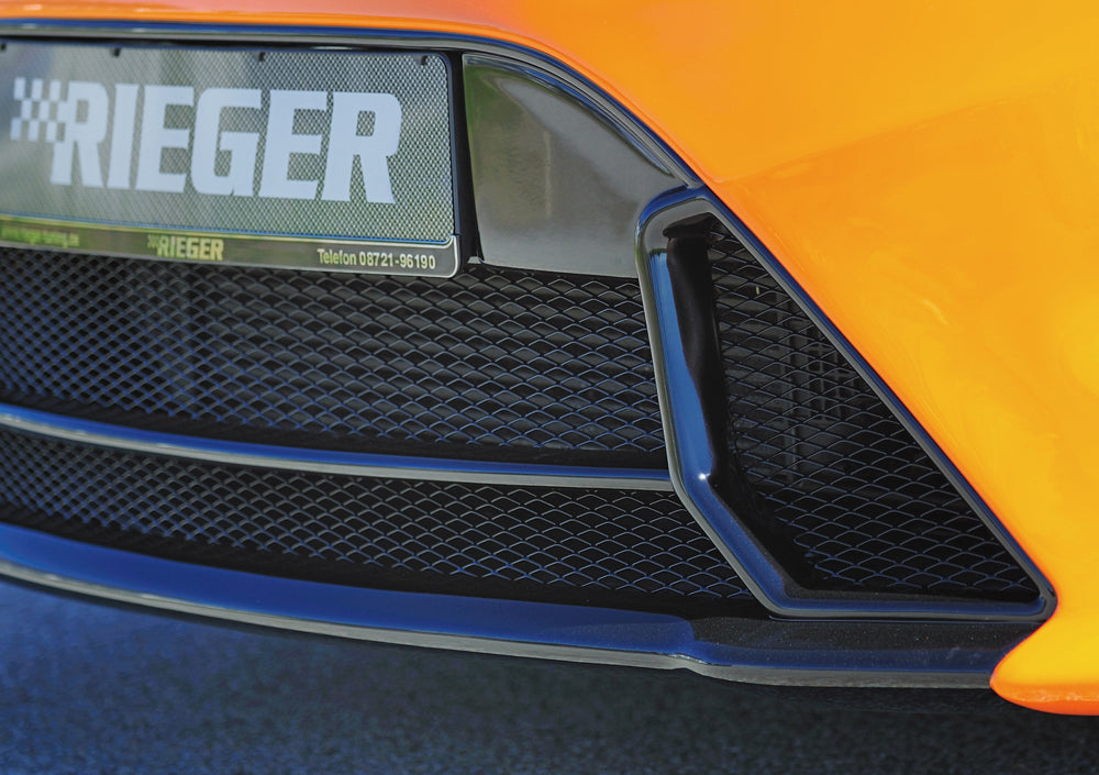 Ford Focus 2 Rieger Spoilerstoßstange  ABS, 
inkl. Alugitter, Montagezubehör, ABE