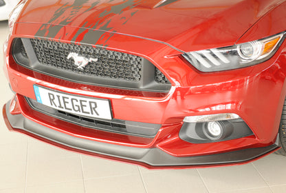 Ford Mustang 6 (LAE) Rieger Spoilerschwert für orig. GT-Frontschürze für orig. Frontschürze, ABS, für Fzg. mit GT-Ausstattung, 
inkl. Montagezubehör, ABE