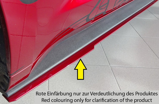 Ford Mustang 6 (LAE) Rieger Seitenschwelleransatz nur für orig. GT-Schweller links, für orig. Seitenschweller, ABS, für Fzg. mit GT-Ausstattung, 
inkl. Montagezubehör, Gutachten