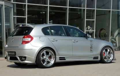 BMW 1er E81  (187/1K2/1K4) Rieger Dachflügel  hohe Version, PUR, 
inkl. Montagezubehör, ABE