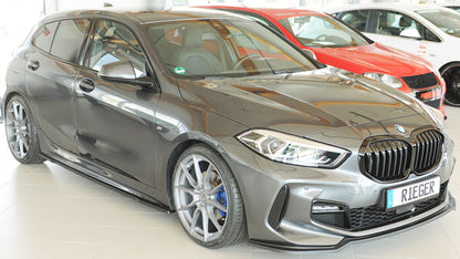 BMW 1er F40  (F1H) Rieger Spoilerschwert für orig. Frontschürze, ABS, für Fzg. mit M-Sport-Paket, 
inkl. Montagezubehör, ABE