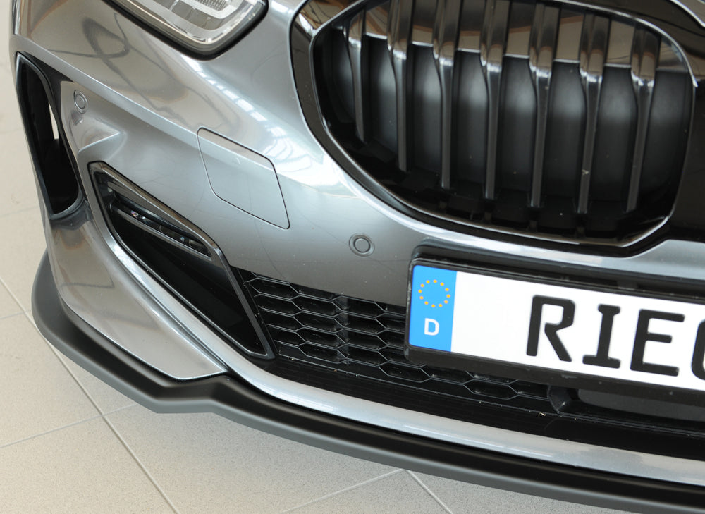 BMW 1er F40  (F1H) Rieger Spoilerschwert für orig. Frontschürze, ABS, für Fzg. mit M-Sport-Paket, 
inkl. Montagezubehör, ABE