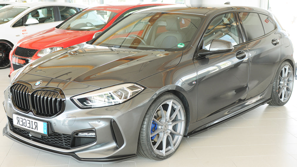 BMW 1er F40  (F1H) Rieger Seitenschwelleransatz links, für orig. Seitenschweller, ABS, für Fzg. mit M-Sport-Paket, 
inkl. ...