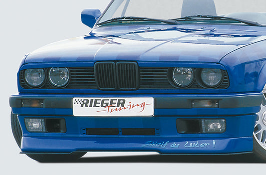 BMW 3er E30 Rieger Spoilerlippe bei Lim. ab Bj 9/87, Cabrio ab 10/90!! ABS, 
inkl. Gutachten, Montagezubehör