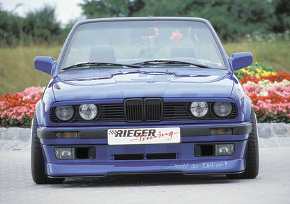 BMW 3er E30 Rieger Spoilerlippe bei Lim. ab Bj 9/87, Cabrio ab 10/90!! ABS, 
inkl. Gutachten, Montagezubehör