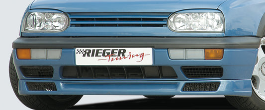 VW Golf 3 Rieger Spoilerlippe -> jetzt auch mit ABE, eintragungsfrei! ABS, 
inkl. Montagezubehör, ABE