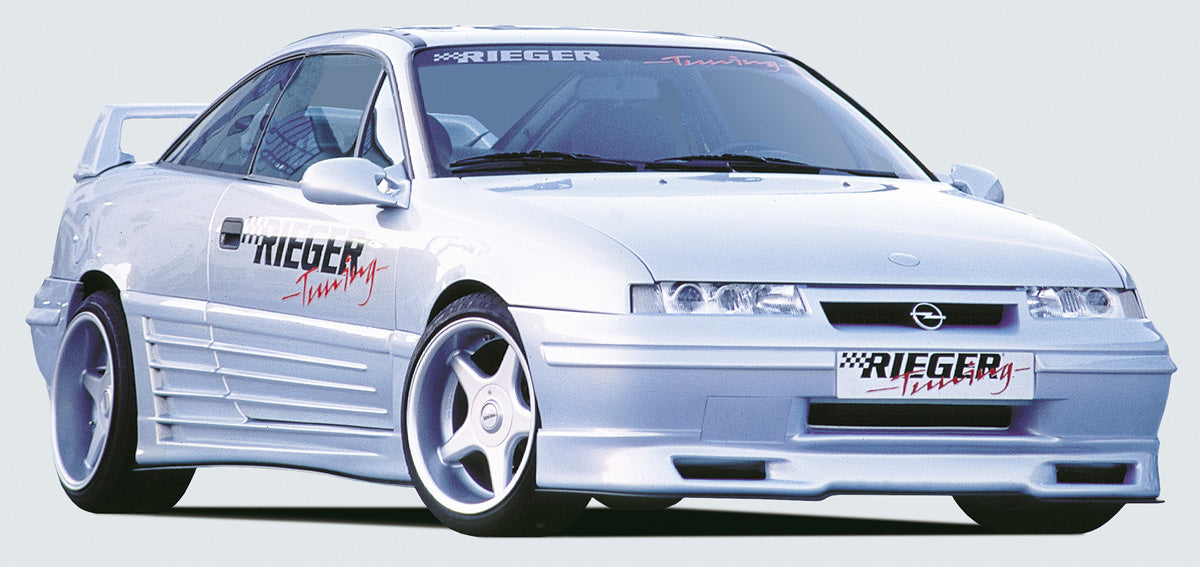 Opel Calibra (A) Rieger Seitenschweller Breitbau I -> mit seitlichen Rippen rechts, ABS, 
Gutachten, Montagezubehör, Aluwinkelleisten