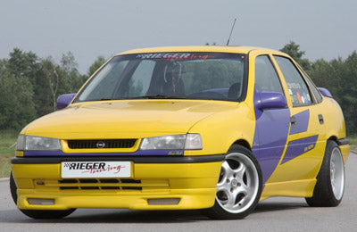 Opel Vectra A Rieger Spoilerlippe Breitbau I -> nur für  Modell 89-92, Lieferung ohne Reiniger! ABS inkl. Gutachten, Montagezubehör