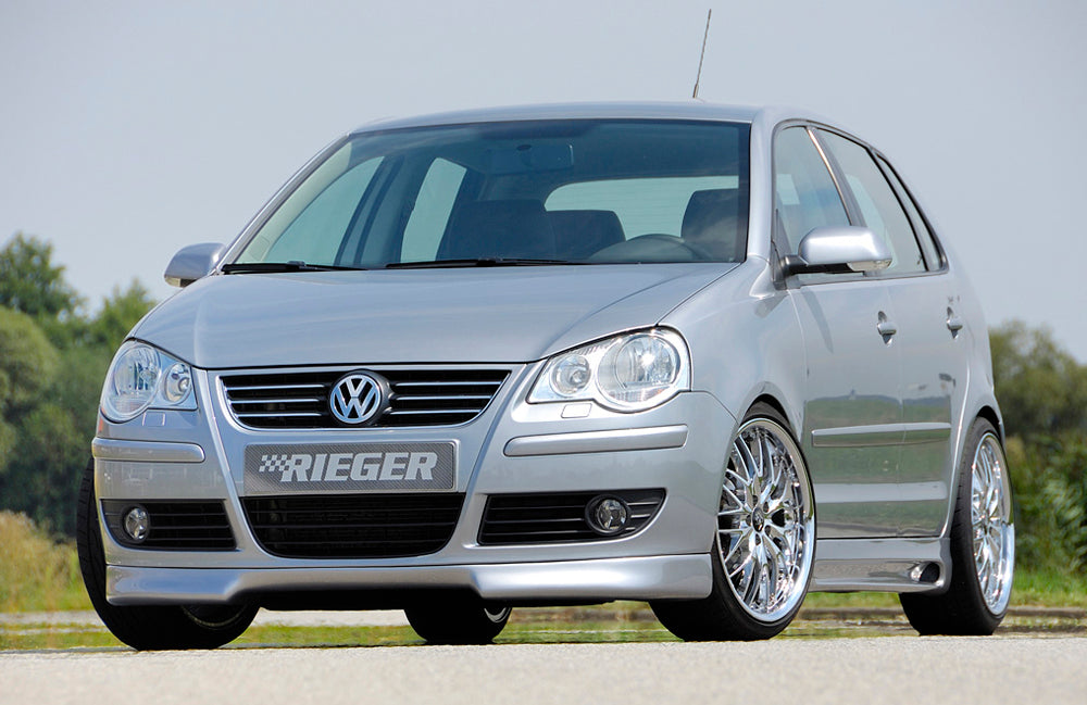 VW Polo 5 (9N) Rieger Spoilerlippe ab Facelift ABS, 
inkl. Montagezubehör, ABE