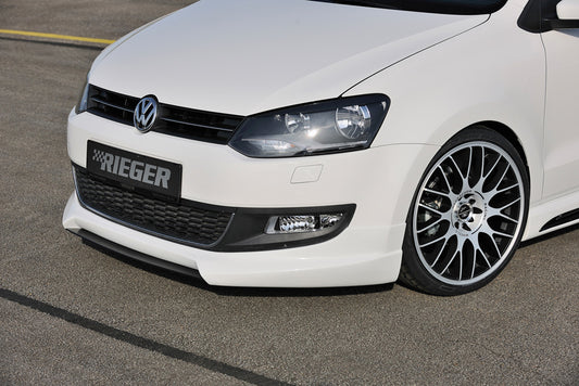 VW Polo 6 (6R) Rieger Spoilerlippe  ABS, 
inkl. Montagezubehör