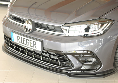 VW Polo (AW) GTI Rieger Spoilerschwert für orig. Frontschürze, ABS, 
inkl. Montagezubehör, ABE
