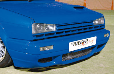 VW Golf 2 Rieger Spoileransatz  ABS, 
inkl. Alugitter, Montagezubehör, Gutachten
