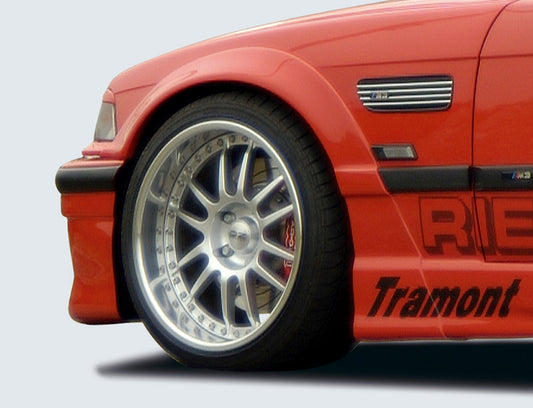 BMW 3er E36 Rieger Radlauf Breitbau II  links, vorne, GFK