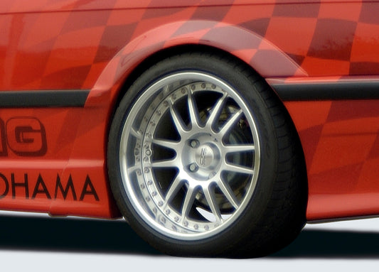 BMW 3er E36 Rieger Radlauf Breitbau II  links, hinten, GFK