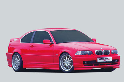 BMW 3er E46 Rieger Seitenschweller -> auch M3 links, ABS, 
inkl. Gutachten, Montagezubehör