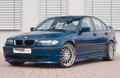 BMW 3er E46 Rieger Spoilerlippe   nicht für M-Technik ABS, 
inkl. Gutachten, Montagezubehör