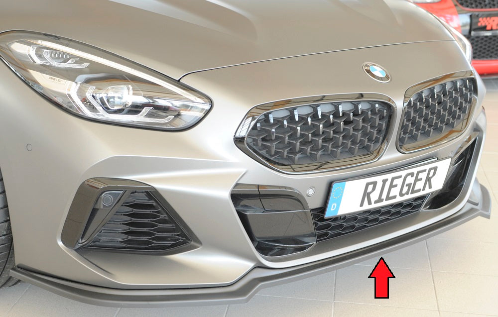 BMW Z4 (G4Z/G29) Rieger Spoilerschwert für orig. M-Sport-Paket-Frontschürze für orig. Frontschürze, ABS, für Fzg. mit M-Sport-Paket, 
inkl. Montagezubehör, ABE