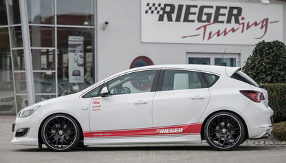 Opel Astra J Rieger Seitenschweller  links, ABS, 
inkl. Montagezubehör, Gutachten