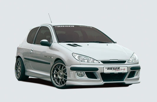 Peugeot 206 Rieger Grill    ABS, 
inkl. Alugitter, Montagezubehör, ABE