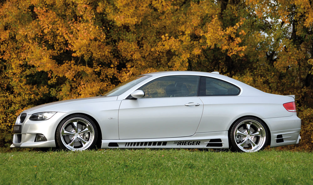 BMW 3er E92 Rieger Spoilerstoßstange    ABS, 
inkl. Alugitter, Montagezubehör, ABE
