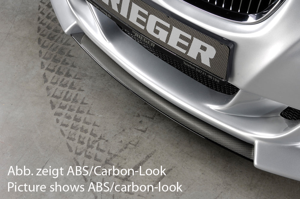 BMW 3er E92 Rieger Spoilerschwert   für Spoilerstoßstange 53432/33/41/42 mittig, für Spoilerstoßstange, ABS, 
inkl. Montagezubehör, ABE