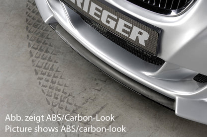 BMW 3er E92 Rieger Spoilerschwert   für Spoilerstoßstange 53432/33/41/42 mittig, für Spoilerstoßstange, ABS, 
inkl. Montagezubehör, ABE