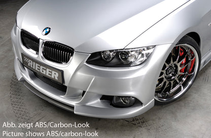 BMW 3er E92 Rieger Spoilerschwert   für Spoilerstoßstange 53432/33/41/42 mittig, für Spoilerstoßstange, ABS, 
inkl. Montagezubehör, ABE