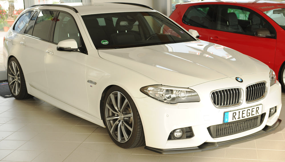 BMW 5er F10  (5L) Rieger Spoilerschwert für orig. Frontschürze, ABS, für Fzg. mit M-Sport-Paket, 
inkl. Montagezubehör, ABE