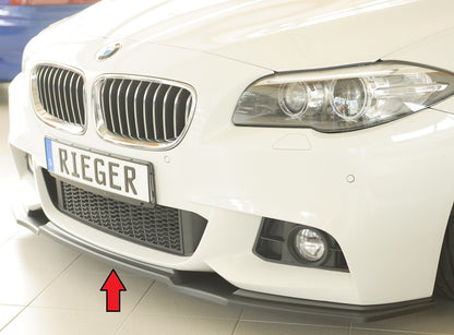 BMW 5er F10  (5L) Rieger Spoilerschwert für orig. Frontschürze, ABS, für Fzg. mit M-Sport-Paket, 
inkl. Montagezubehör, ABE