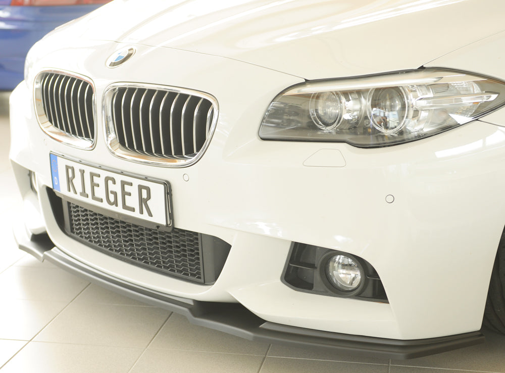 BMW 5er F10  (5L) Rieger Spoilerschwert für orig. Frontschürze, ABS, für Fzg. mit M-Sport-Paket, 
inkl. Montagezubehör, ABE
