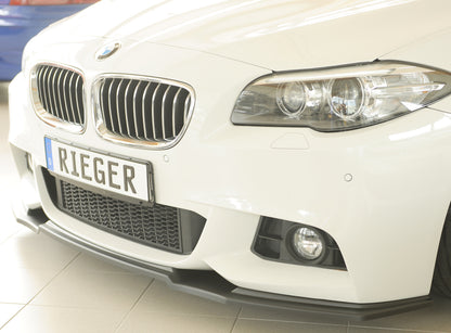 BMW 5er F10  (5L) Rieger Spoilerschwert für orig. Frontschürze, ABS, für Fzg. mit M-Sport-Paket, 
inkl. Montagezubehör, ABE
