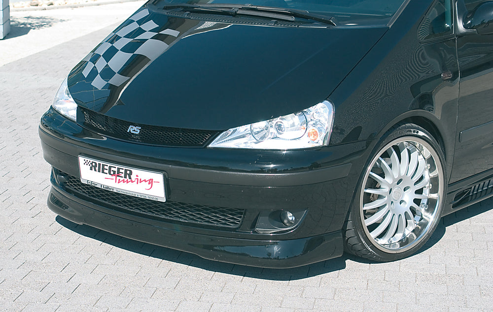Ford Galaxy (WGR) Rieger Spoilerlippe -> nicht für Sharan, Alhambra ABS, 
inkl. Gutachten, Montagezubehör
