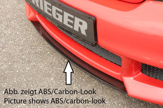 Audi A4 (B5) Rieger Spoilerschwert für Spoilerstoßstangen 55070/71/72/73/74/75 mittig, für Spoilerstoßstange, ABS, 
inkl. Montagezubehör, ABE