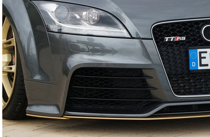 Audi TT RS (8J) Rieger Spoilerschwert seitlich rechts für orig. Frontschürze Audi TT RS (8J) rechts, für orig. Frontschürze, ABS, 
inkl. Montagezubehör, Gutachten