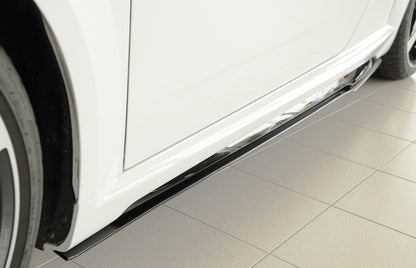 Audi TT (8J-FV/8S) Rieger Seitenschwelleransatz nur für S-Line-Schweller auch TTS / TT-RS links, für orig. Seitenschweller, ABS, für Fzg. mit S-Line Exterieur, 
inkl. Montagezubehör, Gutachten