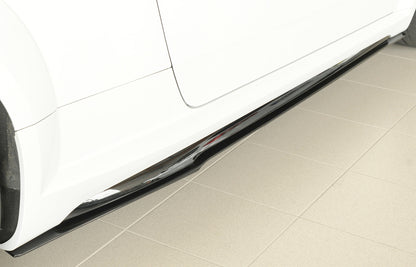 Audi TT (8J-FV/8S) Rieger Seitenschwelleransatz nur für S-Line-Schweller auch TTS / TT-RS rechts, für orig. Seitenschweller, ABS, für Fzg. mit S-Line Exterieur, 
inkl. Montagezubehör, Gutachten