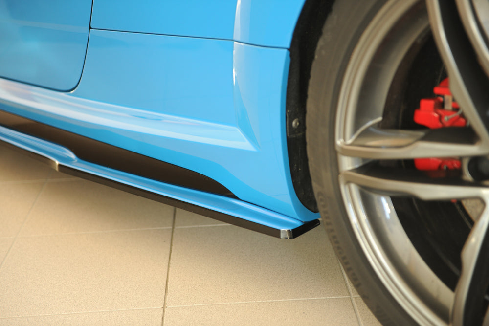 Audi TT (8J-FV/8S) Rieger Seitenschwelleransatz (ca. 19mm) links, für orig. Seitenschweller, ABS, für Fzg. mit S-Line Exte...