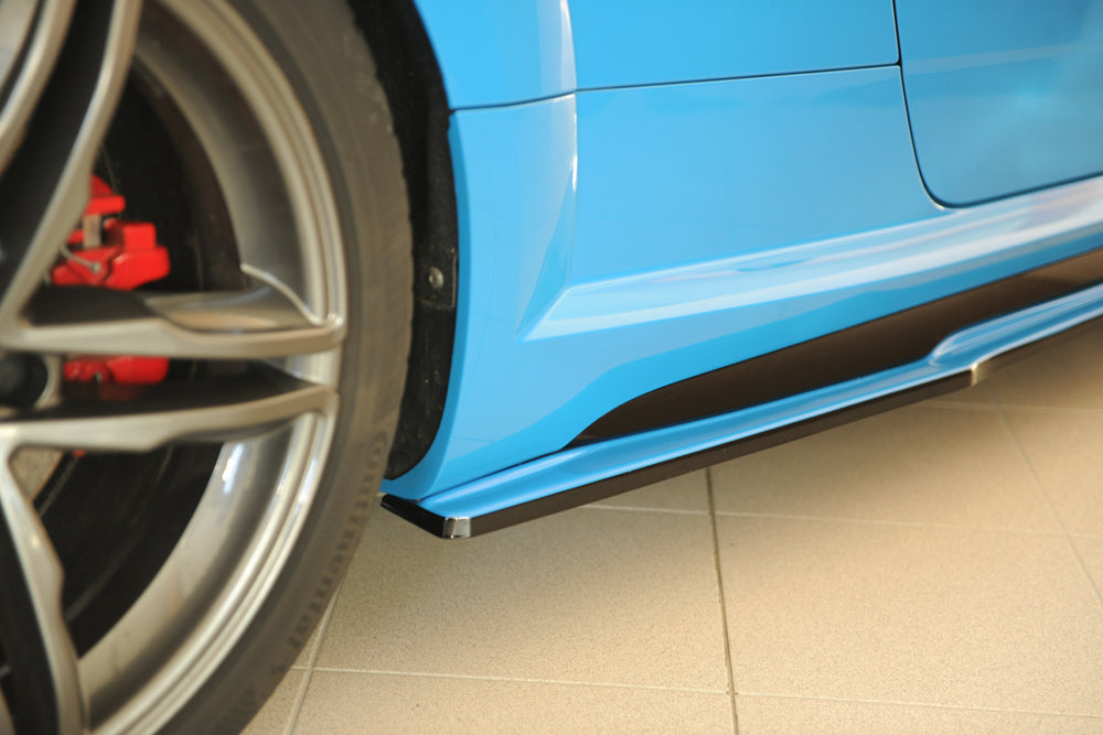 Audi TT (8J-FV/8S) Rieger Seitenschwelleransatz (ca. 19mm) rechts, für orig. Seitenschweller, ABS, für Fzg. mit S-Line Ext...