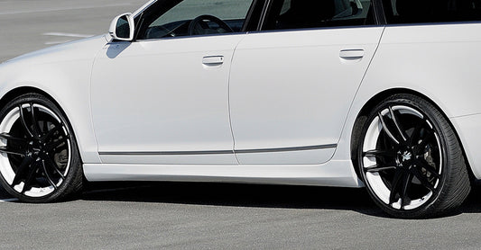 Audi A6 (4F) Rieger Seitenschweller  links, ABS, für Fzg. mit S-Line Exterieur und ohne S-Line Exterieur, 
inkl. Montagezubehör, Gutachten