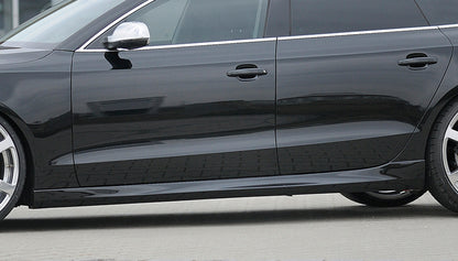 Audi A5 (B8/B81) Rieger Seitenschweller  rechts, ABS, für Fzg. mit S-Line Exterieur und ohne S-Line Exterieur, 
inkl. Montagezubehör, Gutachten