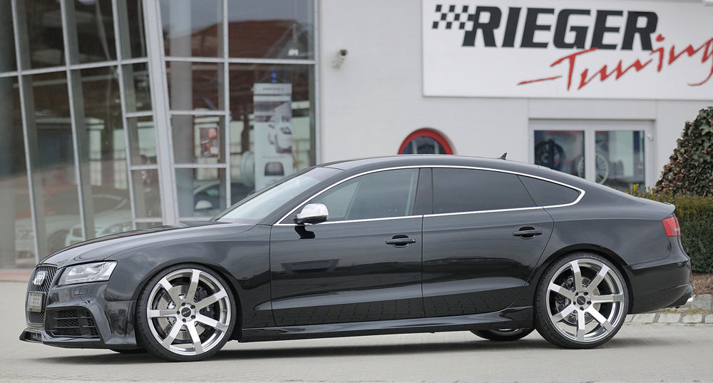 Audi A5 (B8/B81) Rieger Seitenschweller  rechts, ABS, für Fzg. mit S-Line Exterieur und ohne S-Line Exterieur, 
inkl. Montagezubehör, Gutachten
