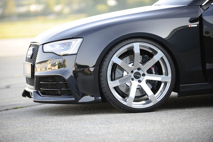 Audi A5 (B8/B81) Rieger Spoilerstoßstange  ABS, für Fzg. mit Einparkhilfe (PDC), S-Line Exterieur und ohne S-Line Exterieur, 
inkl. Montagezubehör, ABE