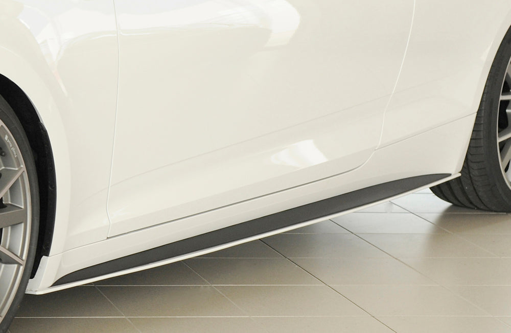 Audi A5 (B9/F5) Rieger Seitenschwelleransatz nur für S-Line-Schweller links, ABS, für Fzg. mit S-Line Exterieur, 
inkl. Montagezubehör, Gutachten