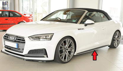 Audi A5 (B9/F5) Rieger Seitenschwelleransatz nur für S-Line-Schweller links, ABS, für Fzg. mit S-Line Exterieur, 
inkl. Montagezubehör, Gutachten