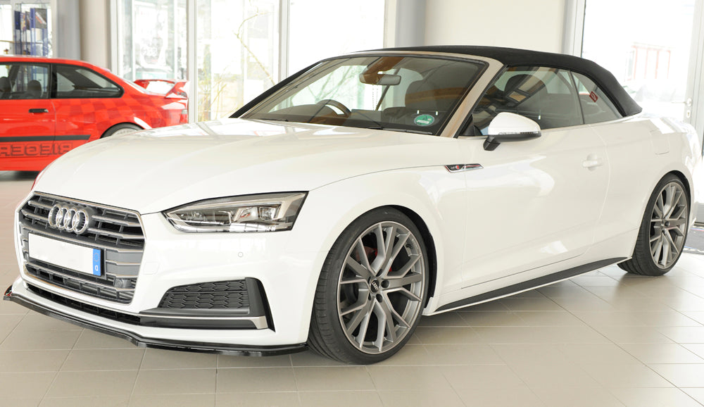 Audi A5 (B9/F5) Rieger Seitenschwelleransatz nur für S-Line-Schweller links, ABS, für Fzg. mit S-Line Exterieur, 
inkl. Montagezubehör, Gutachten