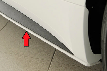 Audi A5 (B9/F5) Rieger Seitenschwelleransatz nur für S-Line-Schweller links, ABS, für Fzg. mit S-Line Exterieur, 
inkl. Montagezubehör, Gutachten