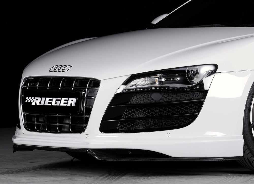 Audi R8 (42) Rieger Spoilerlippe  flache Version, ABS, 
inkl. Montagezubehör, ABE