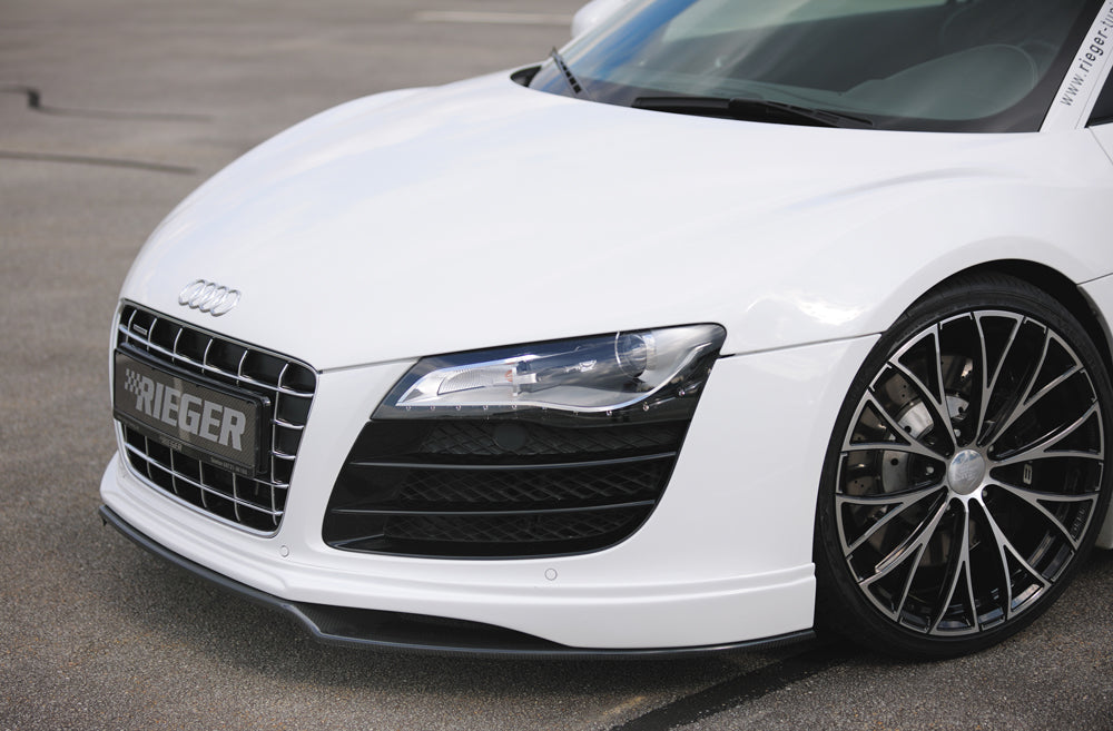 Audi R8 (42) Rieger Spoilerlippe  flache Version, ABS, 
inkl. Montagezubehör, ABE