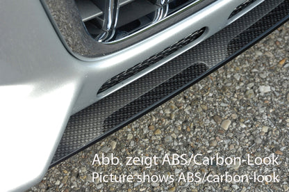Audi A3 (8P) Rieger Spoilerschwert für Spoilerstoßstange 56743 / 56744 mittig, für Spoilerstoßstange, ABS, 
inkl. Montagezubehör, ABE